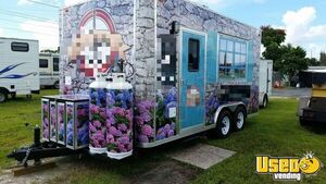 Crepe Trailer Concession Trailer Concession Window Florida for Sale