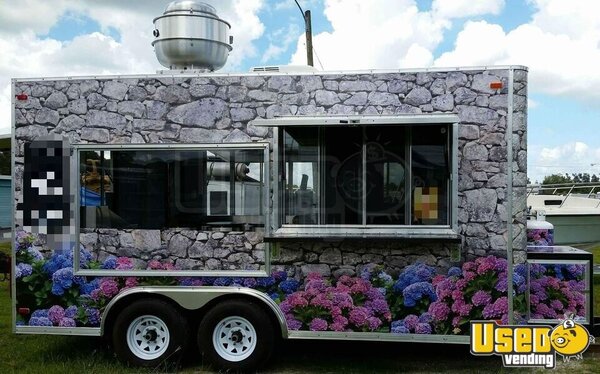 Crepe Trailer Concession Trailer Florida for Sale