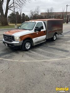 F-350 Canteen Truck Lunch Serving Food Truck Ohio Gas Engine for Sale