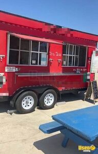 Food Concession Trailer Kitchen Food Trailer Air Conditioning California for Sale