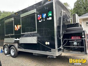 Food Concession Trailer Kitchen Food Trailer Air Conditioning Oregon for Sale