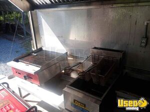 Food Concession Trailer Kitchen Food Trailer Exterior Customer Counter Florida for Sale