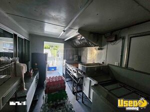 Food Concession Trailer Kitchen Food Trailer Prep Station Cooler Florida for Sale