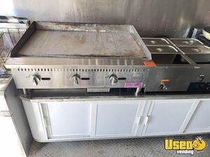 Food Concession Trailer Kitchen Food Trailer Prep Station Cooler Texas for Sale