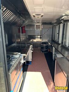 Food Concession Trailer Kitchen Food Trailer Prep Station Cooler Texas for Sale