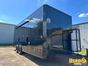 Food Concession Trailer Kitchen Food Trailer Refrigerator Texas for Sale