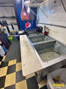 Food Trailer Concession Trailer Prep Station Cooler Pennsylvania for Sale