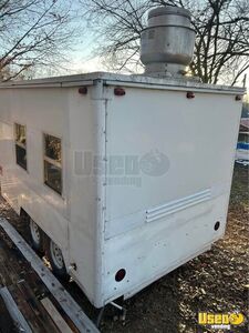 Kitchen Trailer Concession Trailer Diamond Plated Aluminum Flooring Arkansas for Sale