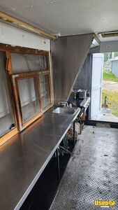 Kitchen Trailer Concession Trailer Exterior Customer Counter Vermont for Sale