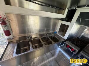 Kitchen Trailer Concession Trailer Prep Station Cooler Texas for Sale