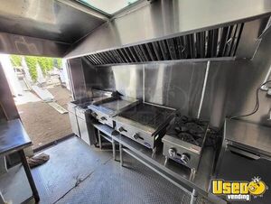 Kitchen Trailer Kitchen Food Trailer Diamond Plated Aluminum Flooring California for Sale