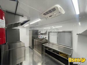 Kitchen Trailer Kitchen Food Trailer Diamond Plated Aluminum Flooring Florida for Sale