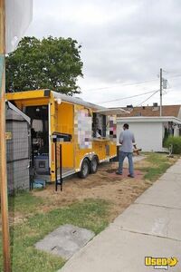 Kitchen Trailer Kitchen Food Trailer Exterior Customer Counter Arkansas for Sale