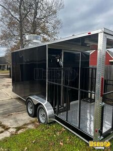 Kitchen Trailer Kitchen Food Trailer Exterior Customer Counter Louisiana for Sale