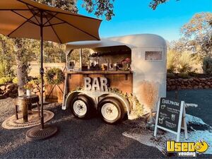 Mobile Bar Beverage - Coffee Trailer Ice Bin California for Sale