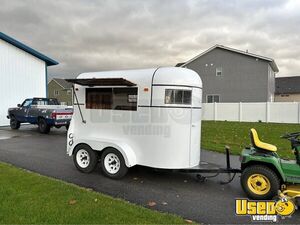 Mobile Bar Concession Trailer Interior Lighting Idaho for Sale