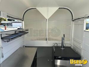 Mobile Bar Trailer Beverage - Coffee Trailer Interior Lighting California for Sale