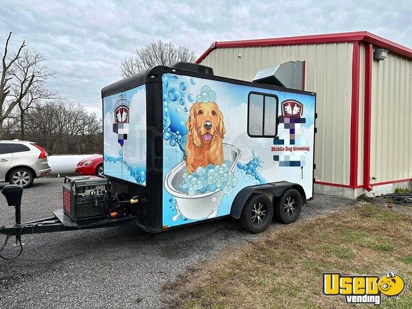 2021 - 7' x 12' Mobile Dog Grooming Trailer | Pet Care Trailer for Sale ...