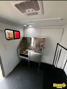 Pet Grooming Trailer Pet Care / Veterinary Truck Electrical Outlets Georgia for Sale