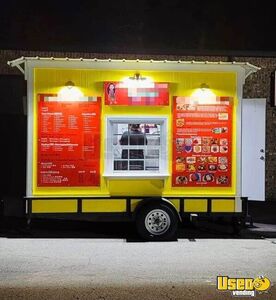 Shaved Ice Concession Trailer Snowball Trailer Air Conditioning Arkansas for Sale