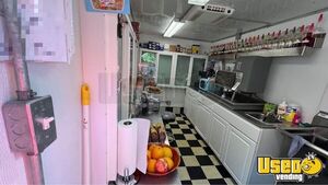 Shaved Ice Concession Trailer Snowball Trailer Air Conditioning Florida for Sale