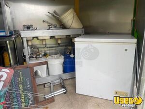 Shaved Ice Concession Trailer Snowball Trailer Exterior Customer Counter Florida for Sale