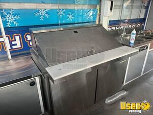 Shaved Ice Concession Trailer Snowball Trailer Prep Station Cooler South Carolina for Sale