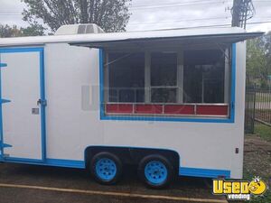 Shaved Ice Trailer Snowball Trailer Air Conditioning Texas for Sale