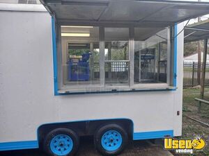 Shaved Ice Trailer Snowball Trailer Concession Window Texas for Sale