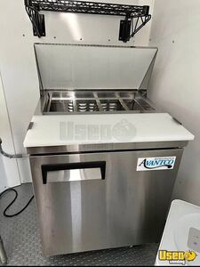 Shaved Ice Trailer Snowball Trailer Diamond Plated Aluminum Flooring Florida for Sale