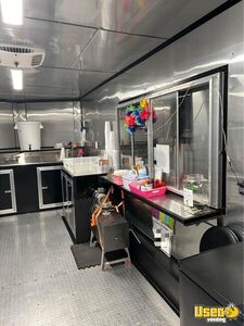 Shaved Ice Trailer Snowball Trailer Diamond Plated Aluminum Flooring Louisiana for Sale