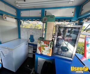 Shaved Ice Trailer Snowball Trailer Exterior Customer Counter Florida for Sale