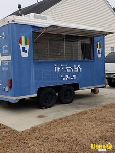 Shaved Ice Concession Trailer Used Mobile Sno Cone Stand For