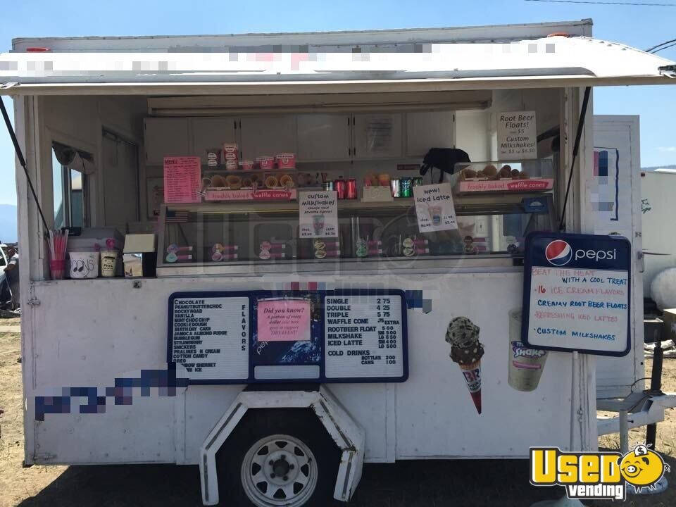 7 X 10 Ice Cream Concession Trailer For Sale In Montana Ebay