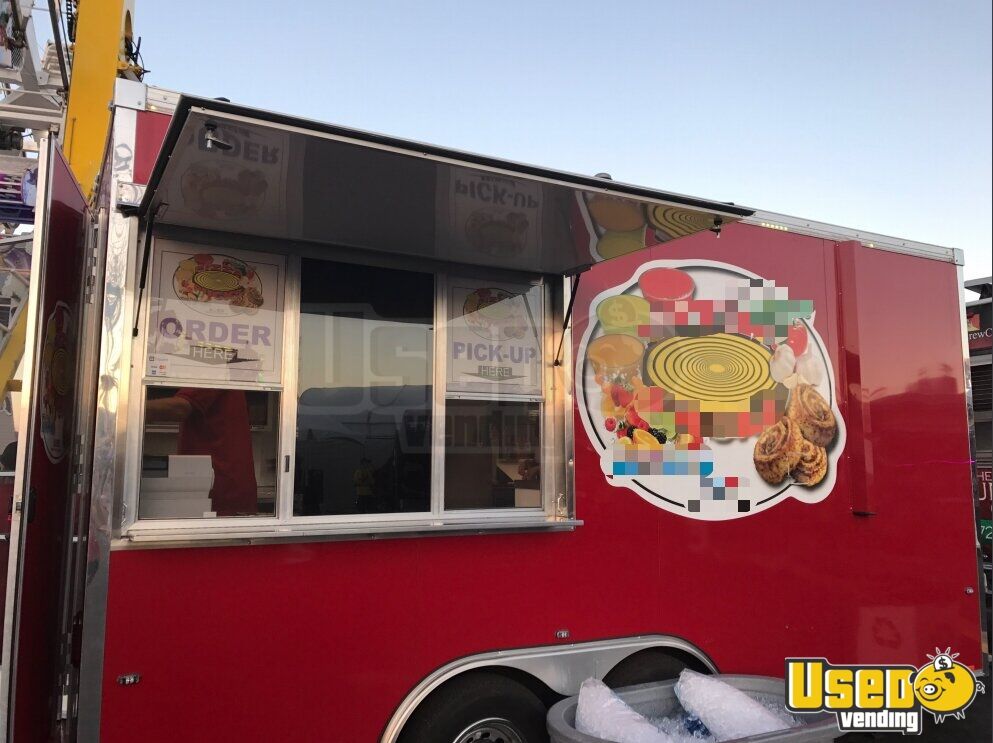 Details About 2016 8 X 16 Pizza Concession Trailer For Sale In California