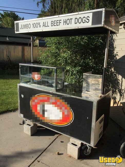 Custom Built Hot Dog Cart Food Vending Cart for Sale in Utah