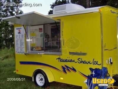 2004 Sno Pro Trailer Kitchen Food Trailer Michigan for Sale