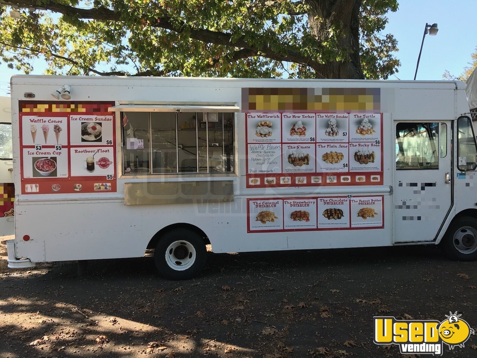 Chevy Ice Cream Beverage Food Truck For Sale In